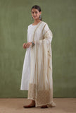 Chikankari And Mukaish Dupatta